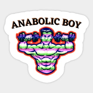 Anabolic Boy , Gym Time Sticker